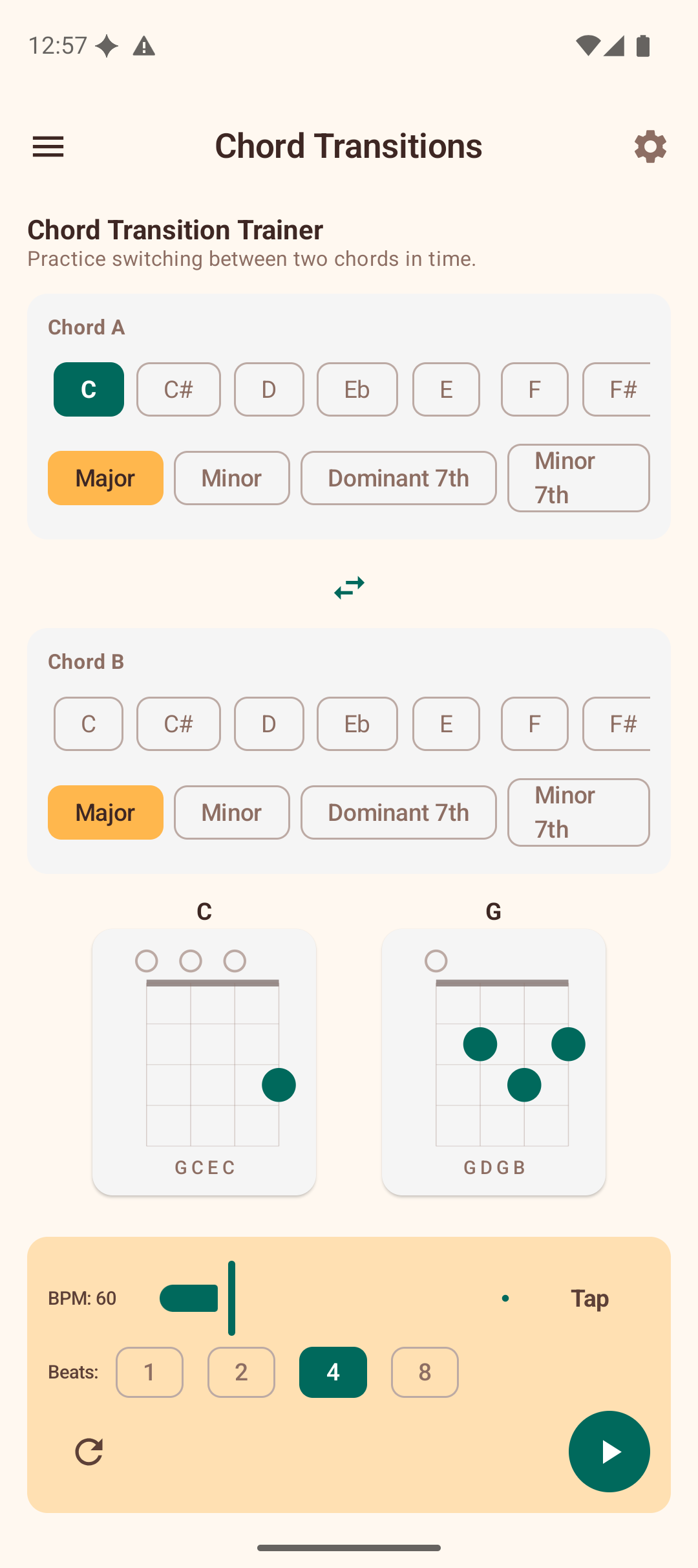 Chord Transitions